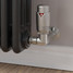 M-TRV-003-CR-SN-CU00 - Ramone Modern TRV Corner Brushed Satin Nickel Thermostatic Radiator Valves with Sleeves M-TRV-003-CR-SN-CU00 - Ramone Modern TRV Corner Brushed Satin Nickel Thermostatic Radiator Valves with Sleeves
